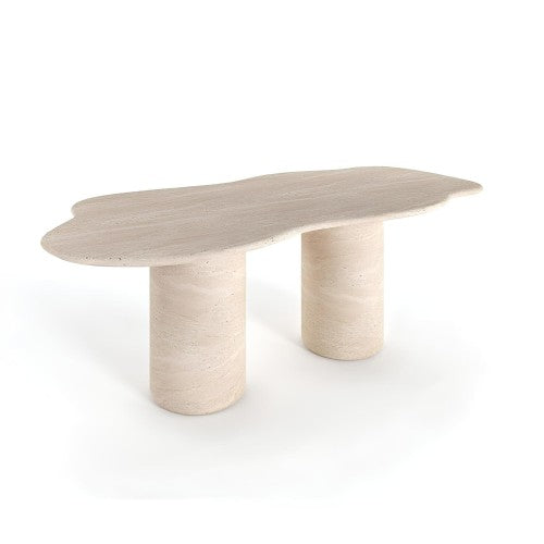 Table à Manger Solyne — Travertin