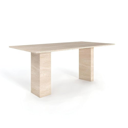 Table à Manger Fabia — Travertin