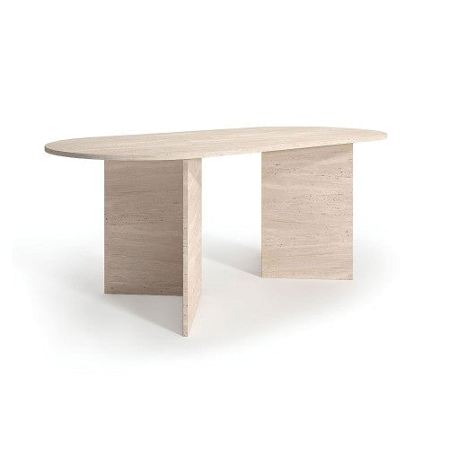 Table à Manger Kalio — Travertin