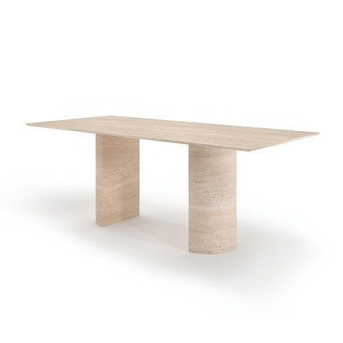 Table à Manger Aurone — Travertin